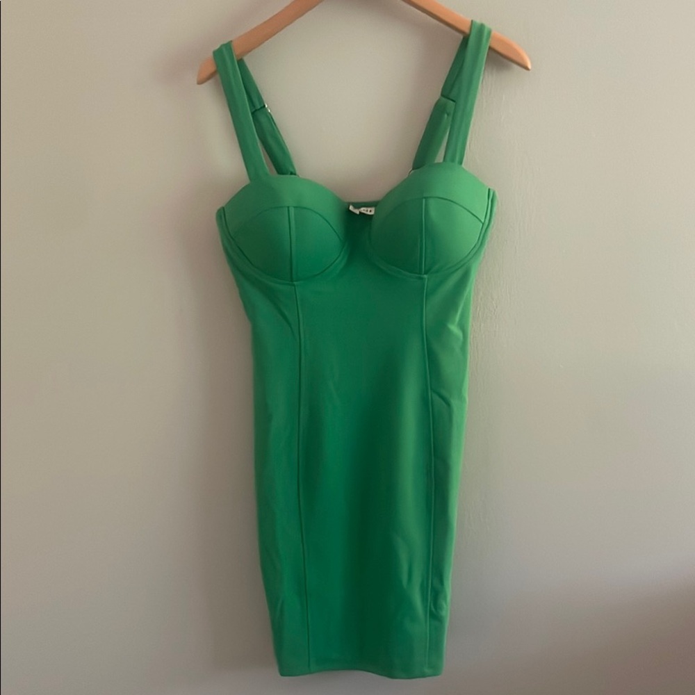 Haute Monde NWT TopShop‎ Green Bandage Dress Size M